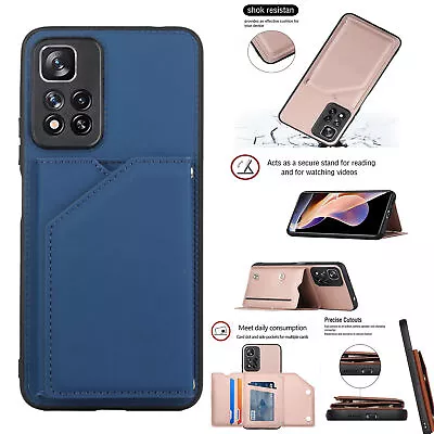 Phone Cover For Xiaomi Note 12 Pro 10C 11A 12C Anti-fall PU Leather Wallet Case • $11.87