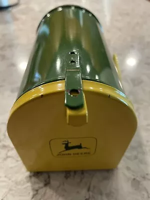 Vintage Metal Toy John Deere Mailbox Bank • $12.99