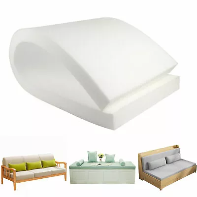 $28.85 • Buy High Density Upholstery Foam Seat Cushion Pad Sheet Replacement For Chairs Sofa