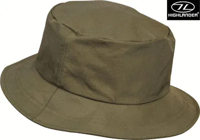 £211.99 • Buy Highlander Foldaway Water Resistant Army Military Bush Travel Sun Boonie Hat New