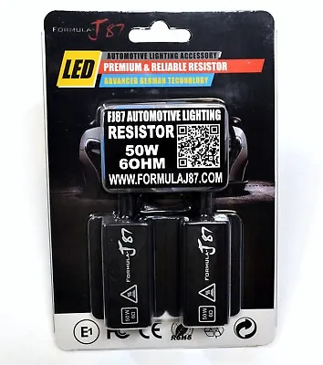 LED Load Equalizer 50W Resistor Bulb Warning Canceler Error Hyper Flash Fix Stop • $14.25