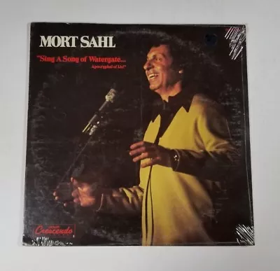 MORT SAHL Sing A Song LP GNP Crescendo GNPS 2070 1973 SEALED Comedy Political 5C • $4