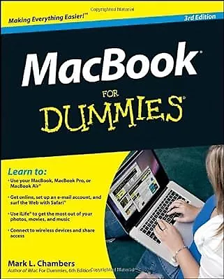 MacBook For Dummies (For Dummies (Computers)) Chambers Mark L. Used; Good Boo • $3.35