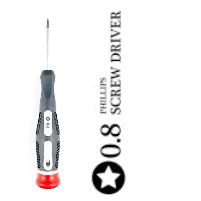 5 Point Star Pentalobe 0.8 P2 Screwdriver For IPhone 7 8 X Bottom Screws Open • $5.75