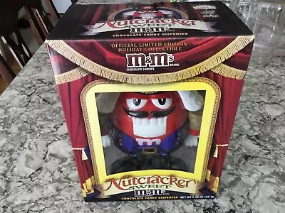 M & M'S Holiday RED NUTCRACKER Dispenser M&M'S MARS Original Box MIB • $20