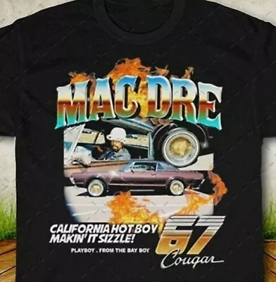 Mac Dre Rap Retro Vintage T Shirt Size S-5XL Black Unisex Tee • $18.95