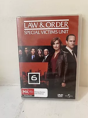 Law And Order - Special Victims Unit : Season 6 (Box Set DVD 2003) • $4.08