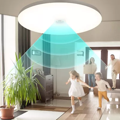 £11.99 • Buy LED Ceiling Light PIR Motion Sensor Light Bathroom Kitchen Living Room Wall Lamp