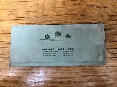 Vintage Photograph Photographic Negatives In Wallace Heaton Wallet 1950s 1960s?  • £9.99
