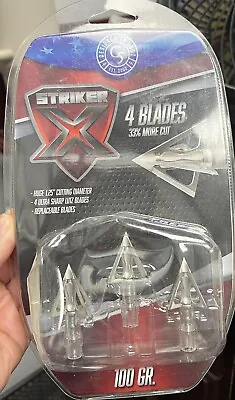 G5 Striker X 100 Grain Broadhead - Pack Of 3 • $35.99