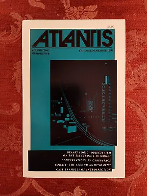Rare ATLANTIS Magazine October November 1994 Jay Allen Joel Marquez Michael Hurd • $24