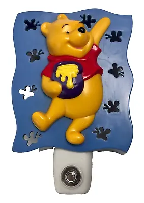 Vintage Disney Winnie The Pooh Honey Pot Night Light • $14.50