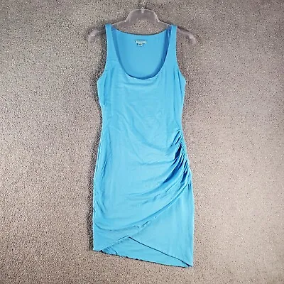 $29.99 • Buy KOOKAI Dress Womens 1 / AU 10 Blue Sheath Scoop Neck Sleeveless Ruched Ladies