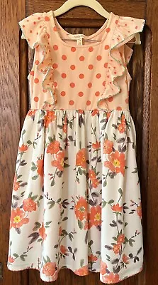 Matilda Jane Girl’s “Flutter Away Dress” #31009D DREAM CHASERS Sz 6 EEUC • $32