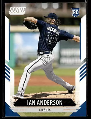 2021 Panini Chronicles #4 Ian Anderson Score Atlanta Braves Rookie • $1.75