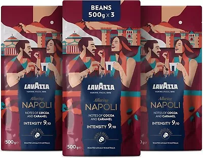 Lavazza Tales Of Italy Eternal Roma Coffee Beans 3 X 500gfor Espresso Coffee • $95