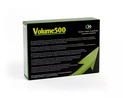 Volume500 Male Natural  Enhancer Improve  AUTHENTIC  BR:No:018239076 • $26.95