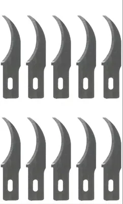 10PC Exacto #28 Hobby Concave Carving Knife Blades Replacement Refill For X-acto • $12.99