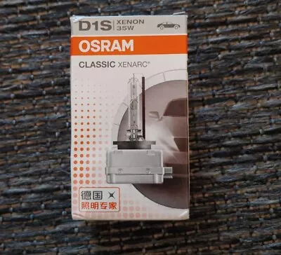 Osram D1S Xenarc OEM 4300K HID Xenon Headlight Bulb 66140 35W DOT Germany 1-Pack • $25