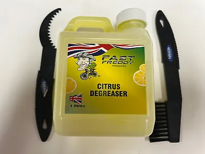£9.99 • Buy Citrus Degreaser Cleaner Fast Freddy Mtb 1L Free Brush Set