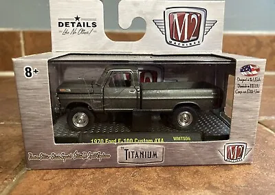 M2Machines 1970 Ford F100 Custom 4X4 1:64 Scale • $37.50