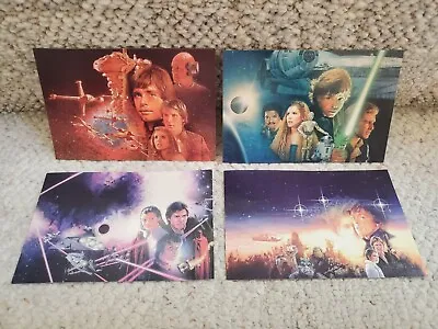 Lot Of 4 Star Wars Expanded Universe Post Cards Darksaber Shield Of Lies! • $25.63