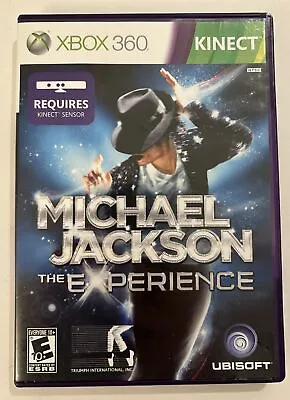 Michael Jackson The Experience (Xbox 360 2011) CIB Complete Tested Kinect 🎵 • $14.99