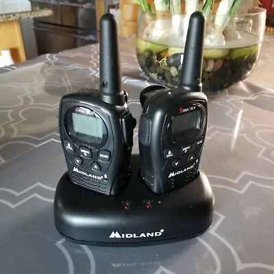 LXT500 Midland XTRA TALK 2 Way Walkie Talkie Radios • $31.99