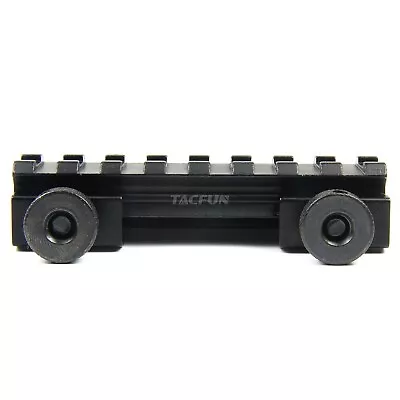 Flat Top 0.5  See Through Riser Scope Rail Mount 8 Slot Picatinny Weaver • $9.99