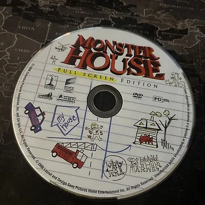 Monster House (DVD) Full Screen Disc Only • $2.99