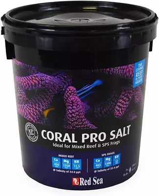 Red Sea Fish Pharm ARE11220 Coral Pro Marine Salt For Aquarium 55-Gallon • $61.75