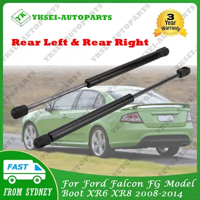 2X Gas Struts 365mm Fit For Ford Falcon FG Model Boot XR6 XR8 08-14 With Spoiler • $19.50