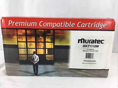 Premium Compatible Cartridge DKT116M For Muratec Toner F112 & F112P Black - NEW • $24.99