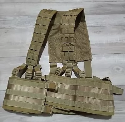 Eagle Industries Khaki H-Harness Molle Load Bearing Rig LBV • $79.99