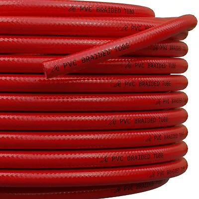 Caravan Motorhome Fresh Water Food Grade Non Toxic Hose Pipe 12mm 1/2  Red Hot • £2.94