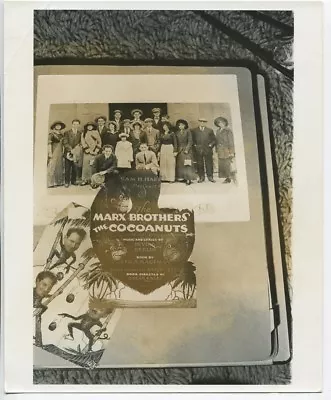 FOUR MARX BROTHERS Cocoanuts Photo ORIGINAL 1974 London Times Photo J2501 • $299