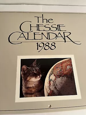 The Chessie Calendar 1988 CSX Railroad Cat • $23.94
