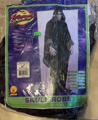 Skull Grim Reaper Robe Costume Adult NEW In Retail Packaging Mens  Up To 44 • $29.95