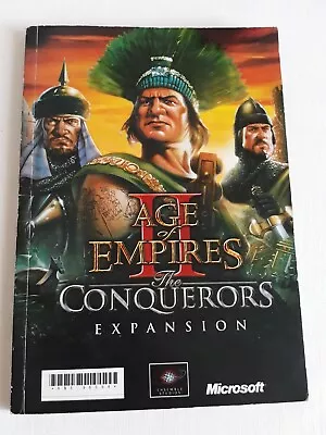 Age Of Empires II 2 The Age Of Kings/Conquerors Expansion PC Manual Manual Only • $16.99