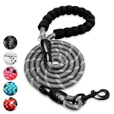 ZITTYX 2/4/6 FT Heavy Duty Dog Leash With Comfortable Handle And Reflective. • $7.99