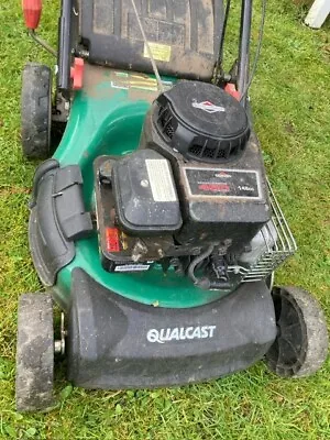 Used Petrol Qualcast Lawnmower With Briggs And Stratton Engine -spares Or Repair • £1.20