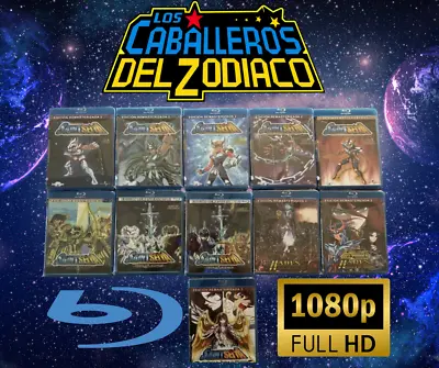 Los Caballeros Del Zodiaco:  Set COMPLETO 11  BLU-RAYs Espanol Latino HD Nuevos. • $160