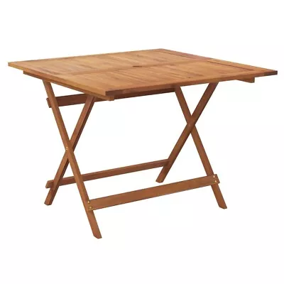Itzcominghome Garden Wooden Dining Table Foldable 90 Square Outdoor Furniture345 • £71.97