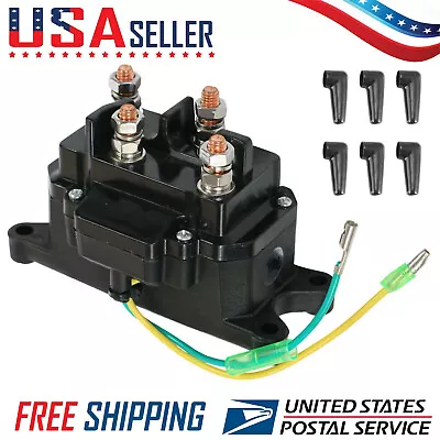 Winch Contactor Solenoid Relay Switch For ATV UTV Boat 63070 62135 74900 2875714 • $20.99