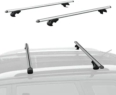 53  135cm Roof Rack Car Top Cross Bars Luggage Rail Cargo Carrier Anti-theft  • $55.97