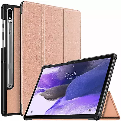 $19.95 • Buy For Samsung Galaxy Tab S7 FE S8+ Plus Ultra Smart Leather Flip Case Magnet Cover