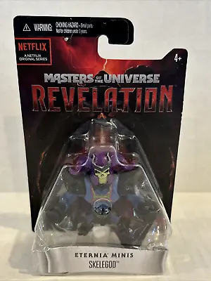 Masters Of The Universe Revelation Eternia Minis Skelegod New In Box • $7.99