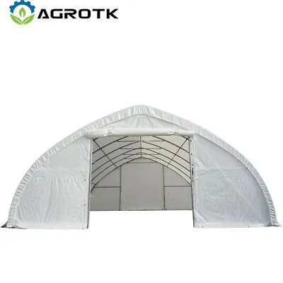 30' X 65'Peak Ceiling Storage Shelter Industrial Commercial Outdoor Storage Tent • $4999