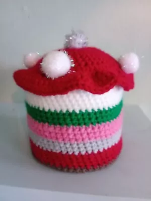 £3.99 • Buy Fairy Toadstool Toilet Roll Cover Acrylic Hand Crochet Holds Large Roll