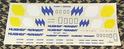 Hughes Airwest 727-200 Dc-9 Dc-9-30 Flight Designs  Decals 1/144 Free Usa Ship • $21.95